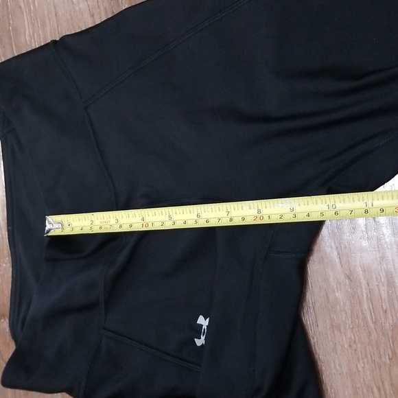 (S) Under Armour Cropped Leggings Breast Cancer Awareness Running Stretch - Picture 5 of 7